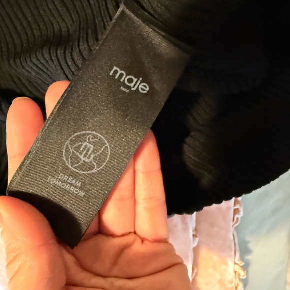 Maje Roselana cutout dress size 4 - Picture 3 of 3